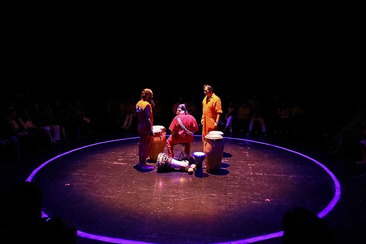 Photo of AMAL performance by Teo Castellanos
